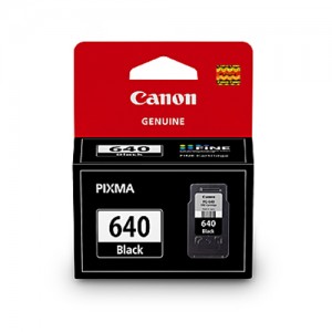 Genuine Canon PG640 Black Ink Cartridge - 180 pages