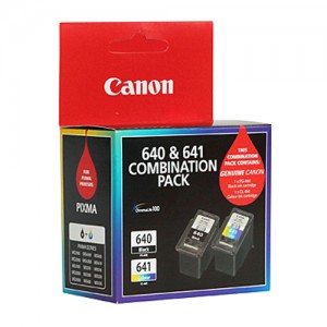 Genuine Canon PG640 CL641 Twin Pack