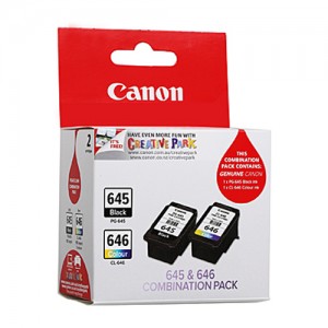 Genuine Canon PG645 CL646 Twin Pack