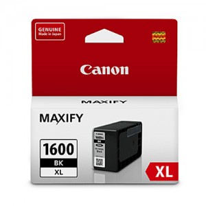 Genuine Canon PGI1600XL Black Ink Tank - 1200 pages