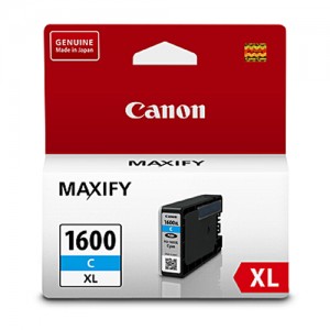 Genuine Canon PGI1600XL Cyan Ink Tank - 900 pages