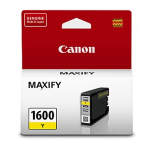 Genuine Canon PGI1600Y Yellow Ink Tank - 300 pages