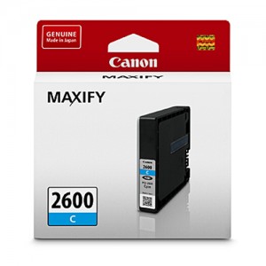 Genuine Canon PGI2600C Cyan Ink Tank - 700 pages