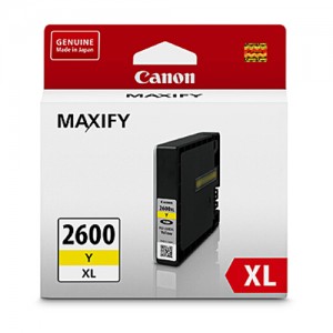 Genuine Canon PGI2600XL Yellow Ink Tank - 1500 pages