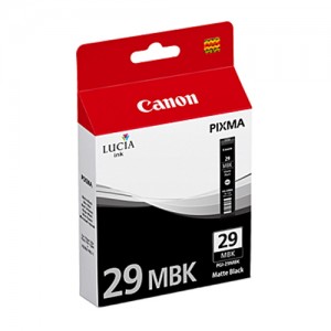 Genuine Canon PGI29 Matte Black Ink Tank - 505 pages