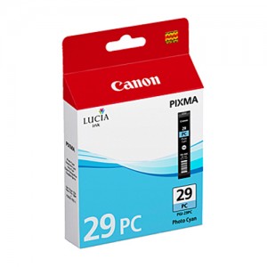 Genuine Canon PGI29 Photo Cyan Ink - 400 pages