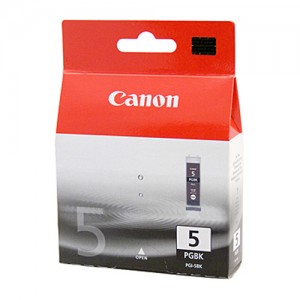 Genuine Canon PGI-5BK Black Ink Tank - 360 pages