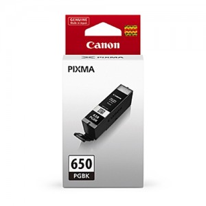 Genuine Canon PGI-650 Black Ink Cartridge - 300 A4 pages