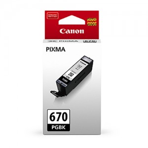 Genuine Canon PGI670 Black Ink Cartridge