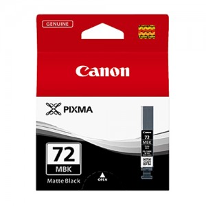 Genuine Canon PGI72 Matt Black Ink Cartridge - 202 pages A3+