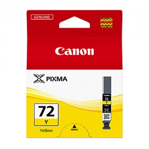 Genuine Canon PGI72 Yellow Ink Cartridge - 85 pages A3+