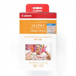 Genuine Canon RP108 Ink & Paper Pk - 108 sheets