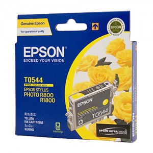 Genuine Epson T0544 Yellow Ink Cartridge - 440 pages