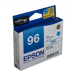 Genuine Epson T0962 Cyan Ink Cartridge - 940 pages