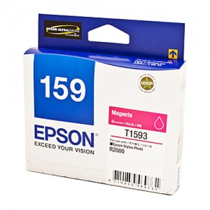 Genuine Epson T1593 Magenta Ink Cartridge -