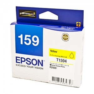 Genuine Epson 1594 Yellow Ink Cartridge -
