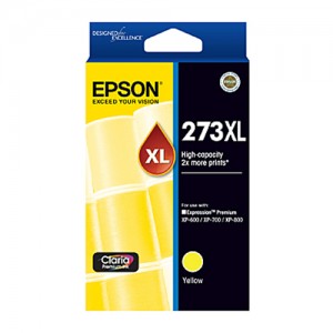 Genuine Epson 273 HY Yellow Ink Cartridge - 650 pages