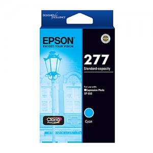 Genuine Epson 277 Cyan Ink Cartridge - 360 pages