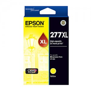 Genuine Epson 277 HY Yellow Ink Cartridge - 740 pages