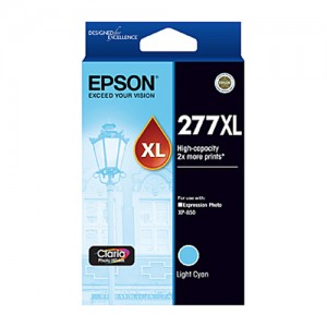 Genuine Epson 277 HY Light Cyan Cartridge - 740 pages