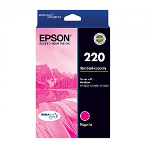 Genuine Epson 220 Magenta Ink Cartridge