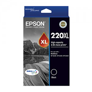 Genuine Epson 220 HY Black Ink Cartridge