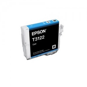 Genuine Epson T3122 Cyan Ink Cartridge