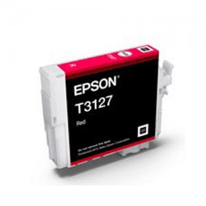 Genuine Epson T3127 Red Ink Cartridgeridge