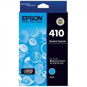 Genuine Epson 410 Cyan Ink Cartridge