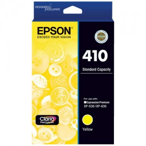 Genuine Epson 410 Yellow Ink Cartridge