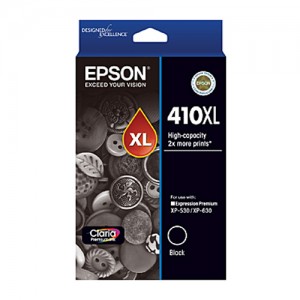 Genuine Epson 410 HY Black Ink Cartridge
