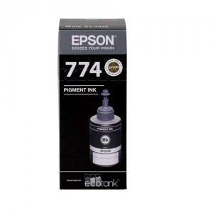 Genuine Epson T774 EcoTank Black Ink Bottle (ET-4550 only)