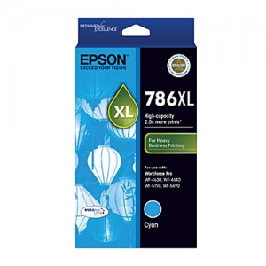 Genuine Epson 786XL Cyan Ink Cartridge -