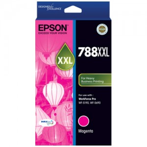 Genuine Epson 788XXL Magenta Ink Cartridge - 4,000 pages
