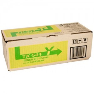 Genuine Kyocera FS-C5100DN Yellow Toner Cartridge - 4,000 pages