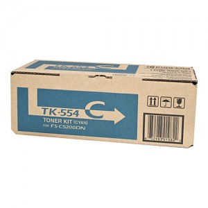 Genuine Kyocera FS-C5200DN Cyan Toner Cartridge - 6,000 pages