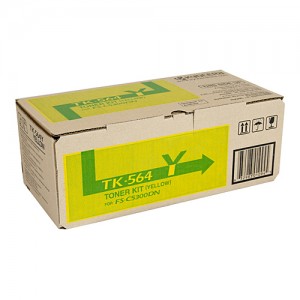 Genuine Kyocera FS-C5300DN Yellow Toner Cartridge - 10,000 pages