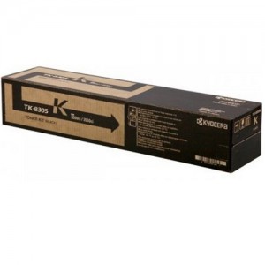 Genuine Kyocera TK8309K Black Toner Cartridge for 3050CI, 3550CI - 25,000 pages