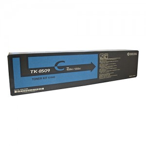 Genuine Kyocera TK8509C Cyan Toner Cartridge - 30,000 pages