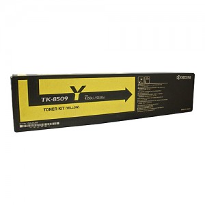 Genuine Kyocera TK8509Y Yellow Toner Cartridge - 30,000 pages