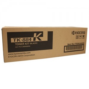 Genuine Kyocera TK884 Black Toner Cartridge - 25,000 pages