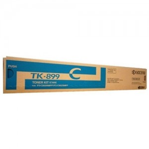 Genuine Kyocera TK899 Cyan Toner Cartridge - 6,000 pages