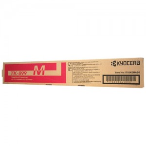 Genuine Kyocera TK899 Magenta Toner Cartridge - 6,000 pages