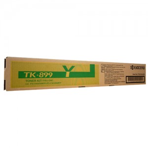 Genuine Kyocera TK899 Yellow Toner Cartridge - 6,000 pages