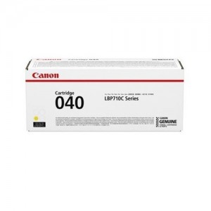 Genuine Canon CART040 Yellow Toner Cartridge -  5,400 pages