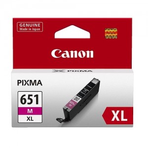 Genuine Canon CLI-651XL Magenta Ink Cartridge - 695 A4 pages