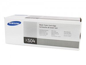 Genuine Samsung CLTK504S Black Toner Cartridge to suit CLP415 / CLX4170 / CLX4195 - 2,500 pages
