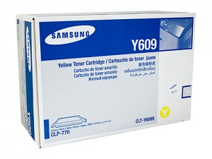 Genuine Samsung CLTY609N Yellow Toner Cartridge to suit CLP-770ND - 7,000 pages