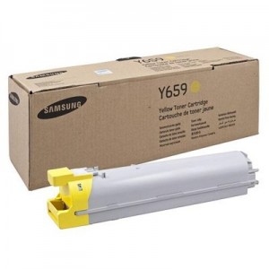 Genuine Samsung CLTY659S Yellow Toner Cartridge to suit CLX8640ND / CLX8650ND - 20,000 pages