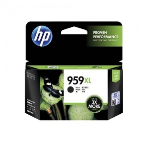 Genuine HP #959XL Black Ink Cartridge (L0R42AA) - 3,000 pages
